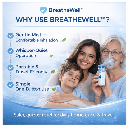 BreatheWell Mesh Nebulizer