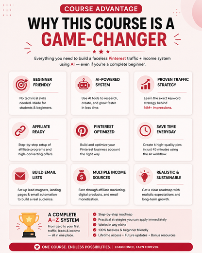 How Complete Beginners Are Building Faceless Income Streams Using Pinterest